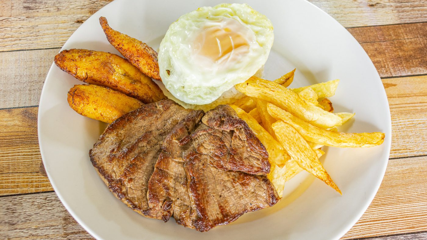 Bistec a lo Pobre