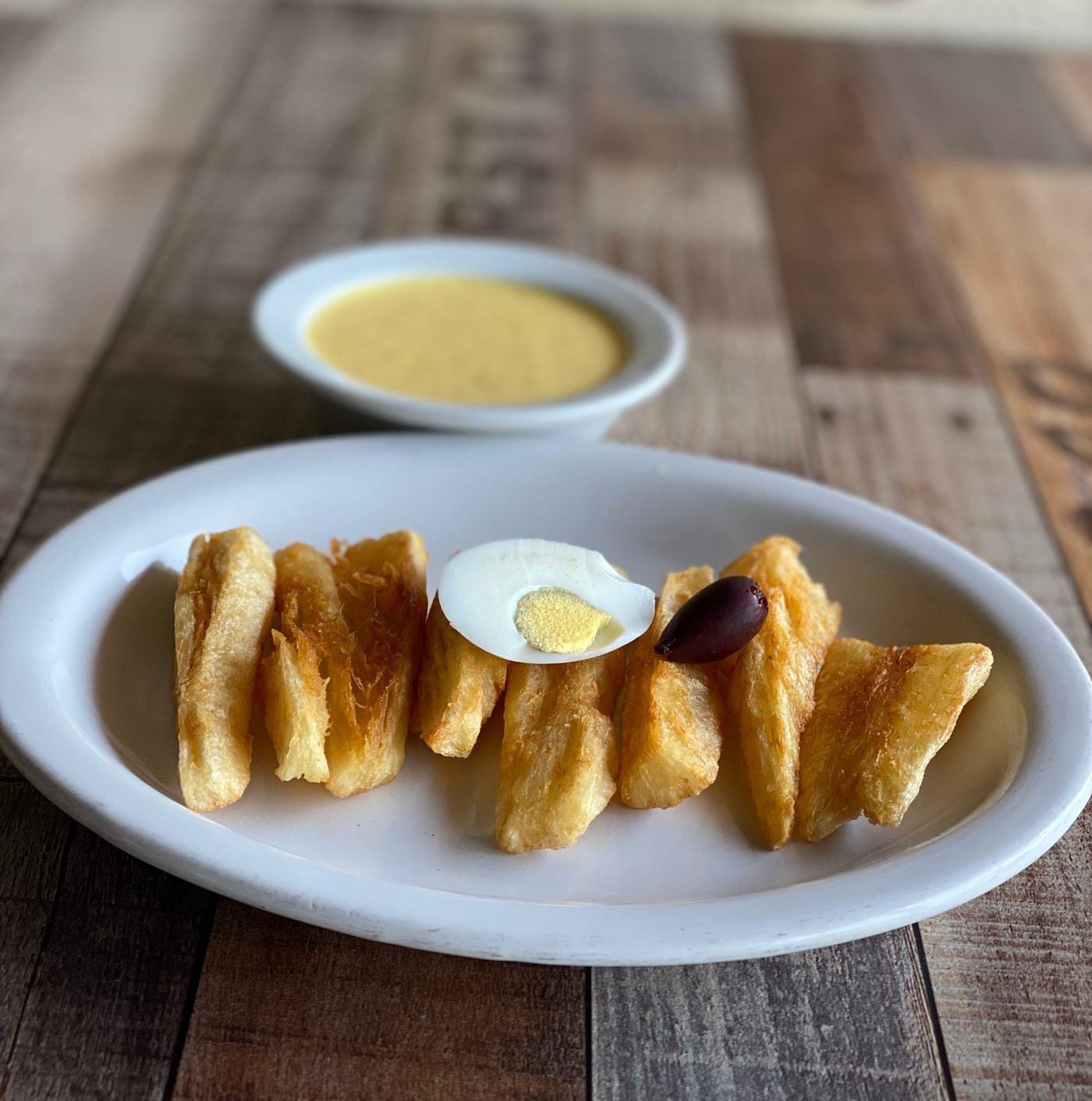 Yuca a la Huancaína
